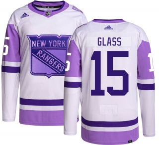 Youth Tanner Glass New York Rangers Adidas Hockey Fights Cancer Jersey - Authentic